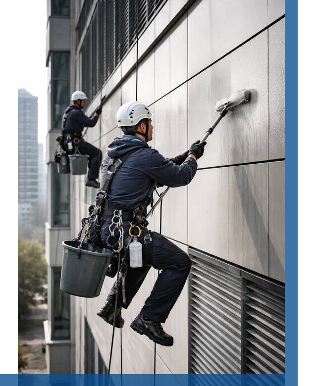 Мойка вентилируемого фасада в Боровичах от 261 р. | ВЫСОТНИК-Брв