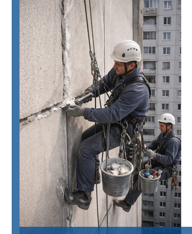 Утепление межпанельных швов в Боровичах профессионально и надежно