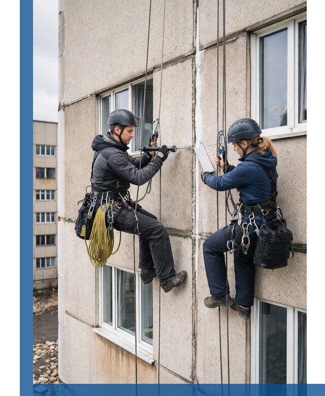 Герметизация межпанельных швов тёплым швом в Боровичах