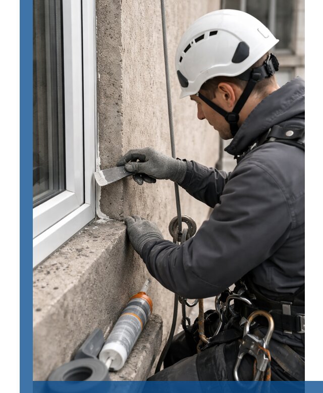 Герметизация монтажных швов окон в Боровичах с гарантией качества