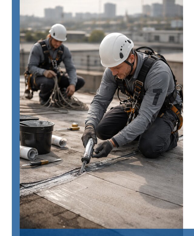 Аварийное и капитальное устранение протечек кровли в Боровичах