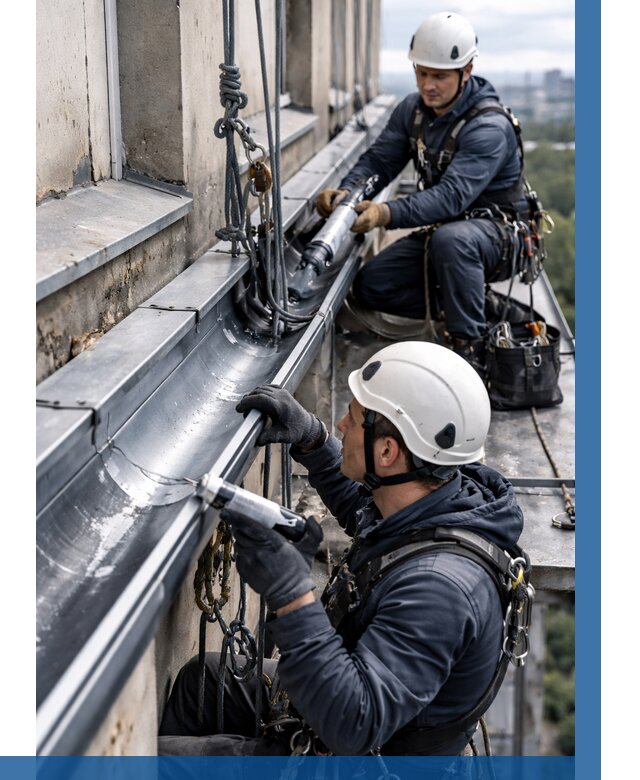 Ремонт водосточных желобов в Боровичах от 6775 р. | ВЫСОТНИК-Брв