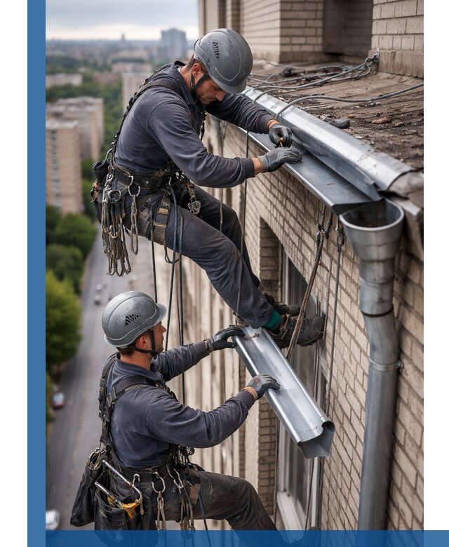 Ремонт водосточных желобов в Боровичах, быстро и качественно