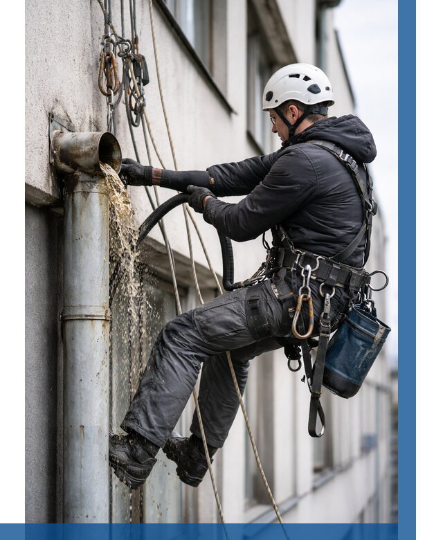 Прочистка водосточных труб в Боровичах от 3648 р. | ВЫСОТНИК-Брв