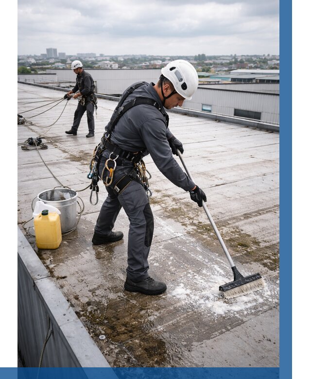 Очистка крыши по графику в Боровичах от 7817 р. | ВЫСОТНИК-Брв