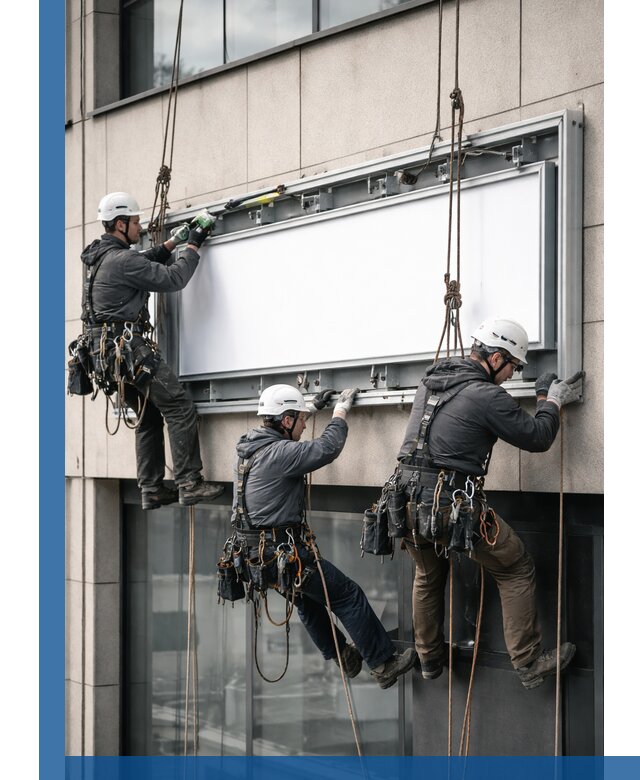 Профессиональный монтаж светового короба под ключ в Боровичах