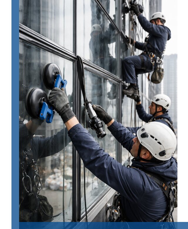 Радиусное остекление фасадов под ключ в Боровичах с гарантиями