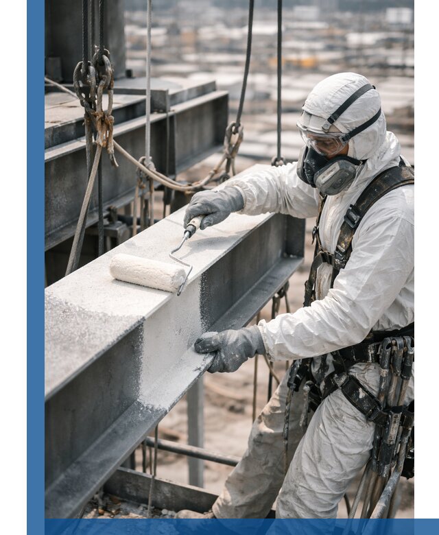 Профессиональная огнезащитная обработка металлоконструкций в Боровичах