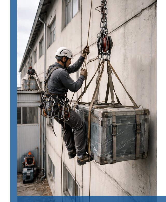 Подъем грузов на высоту в Боровичах для промышленных объектов