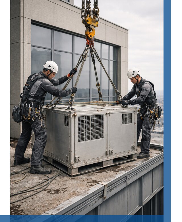 Такелажные работы на высоте в Боровичах от 8338 р. | ВЫСОТНИК-Брв