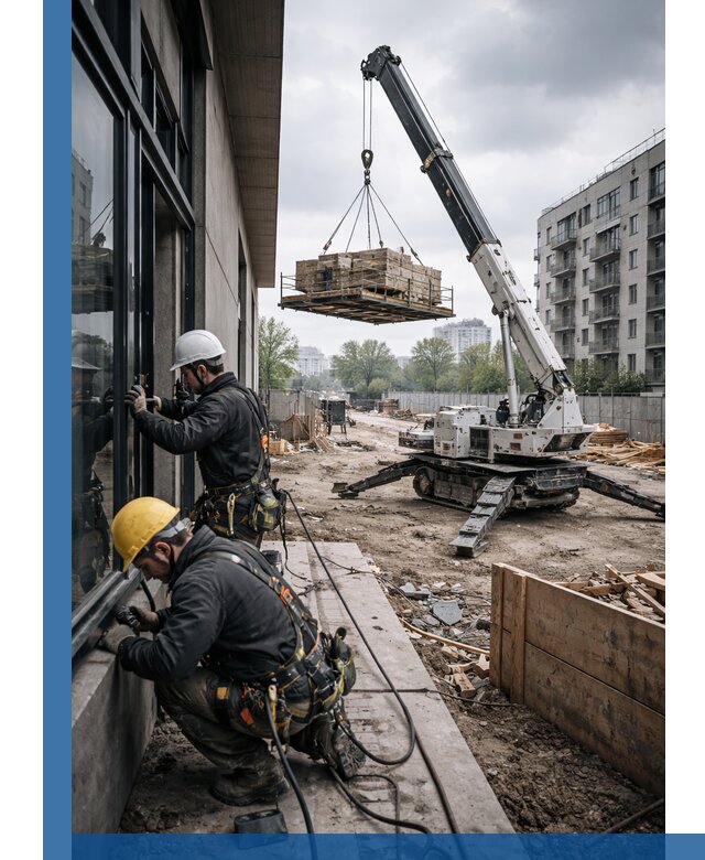 Аренда крана Пионер в Боровичах для строительных работ