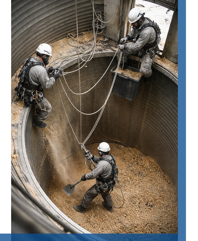 Чистка зерновых бункеров в Боровичах от 12508 р. | ВЫСОТНИК-Брв