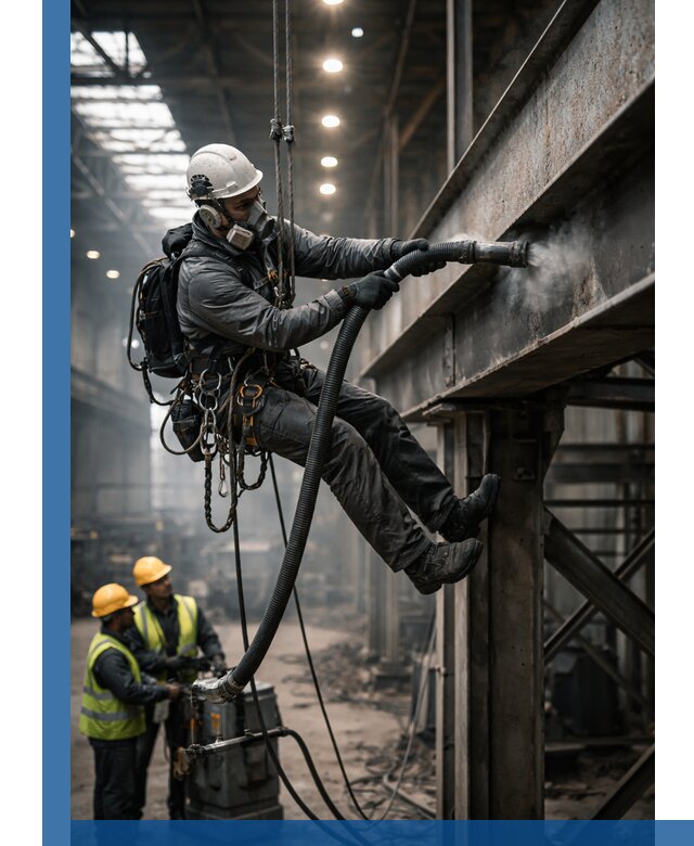 Обеспыливание конструкций в цехах промышленного производства в Боровичах