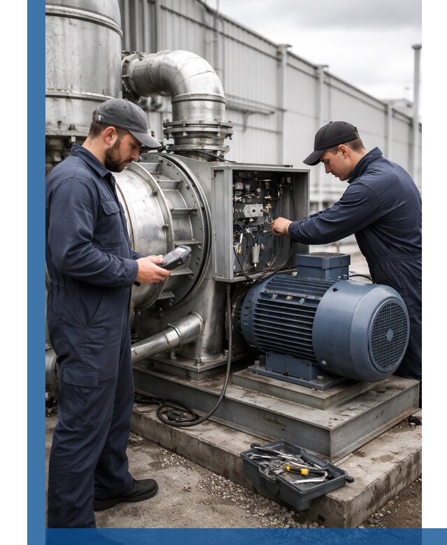 Техническое обслуживание промышленного оборудования в Боровичах