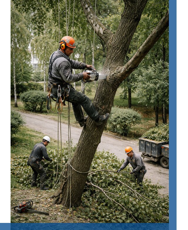 Кронирование деревьев в Боровичах от 6775 р. | ВЫСОТНИК-Брв