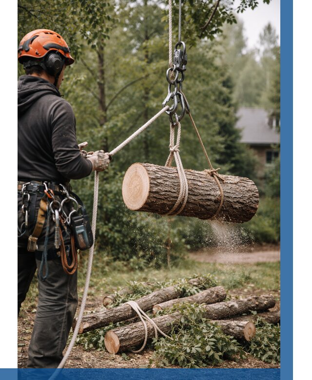 Валка деревьев частями в Боровичах от 7817 р. | ВЫСОТНИК-Брв