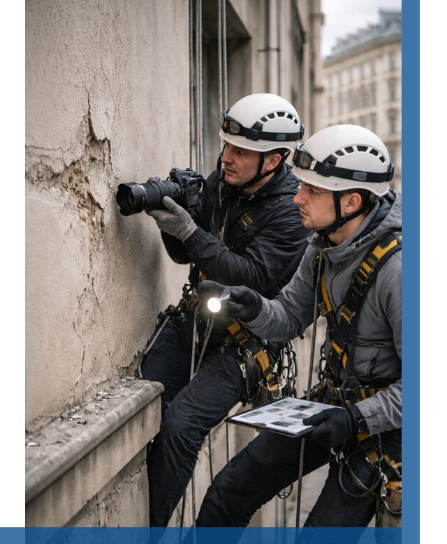 Фотофиксация дефектов фасада в Боровичах от 4690 р. | ВЫСОТНИК-Брв